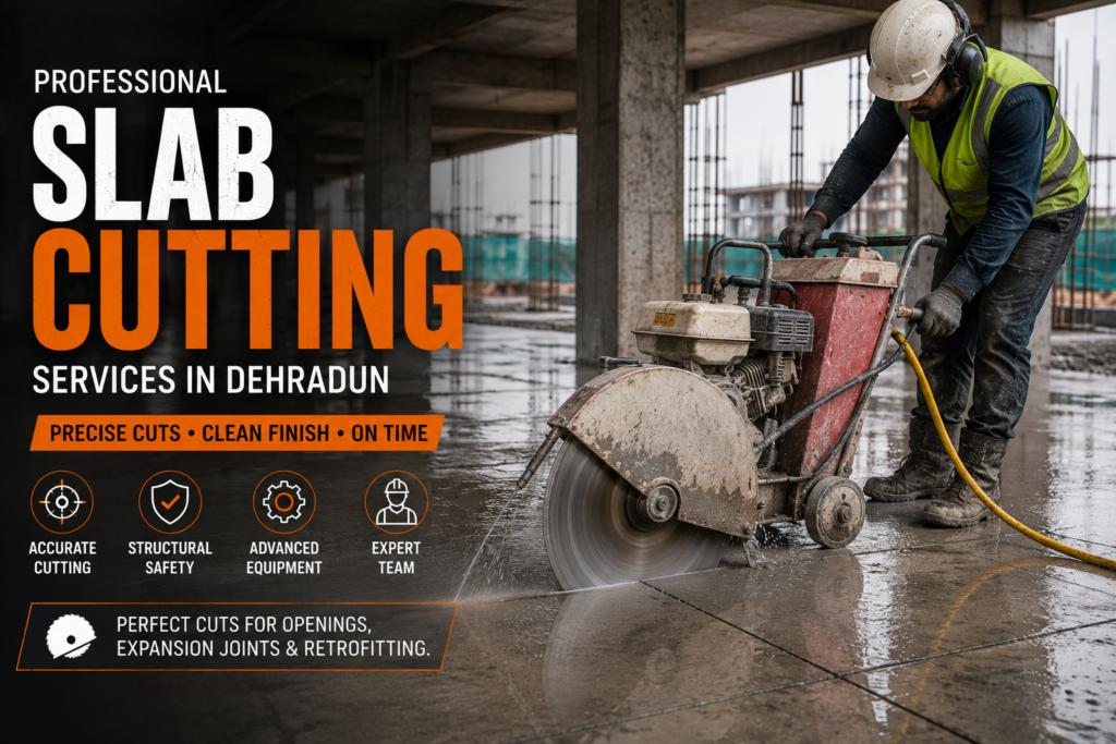 Slab Cutting Services in Dehradun