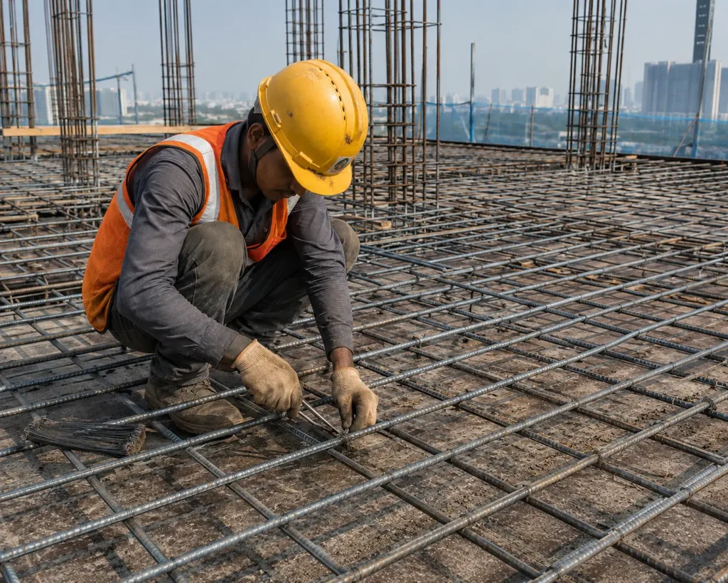 Rebar Installation Services in Dehradun for RCC Construction