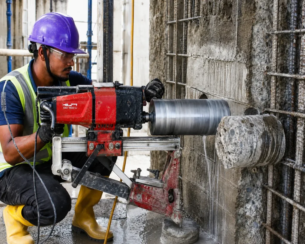 Concrete Cutting Services in Dehradun – Diamond Core Cutting