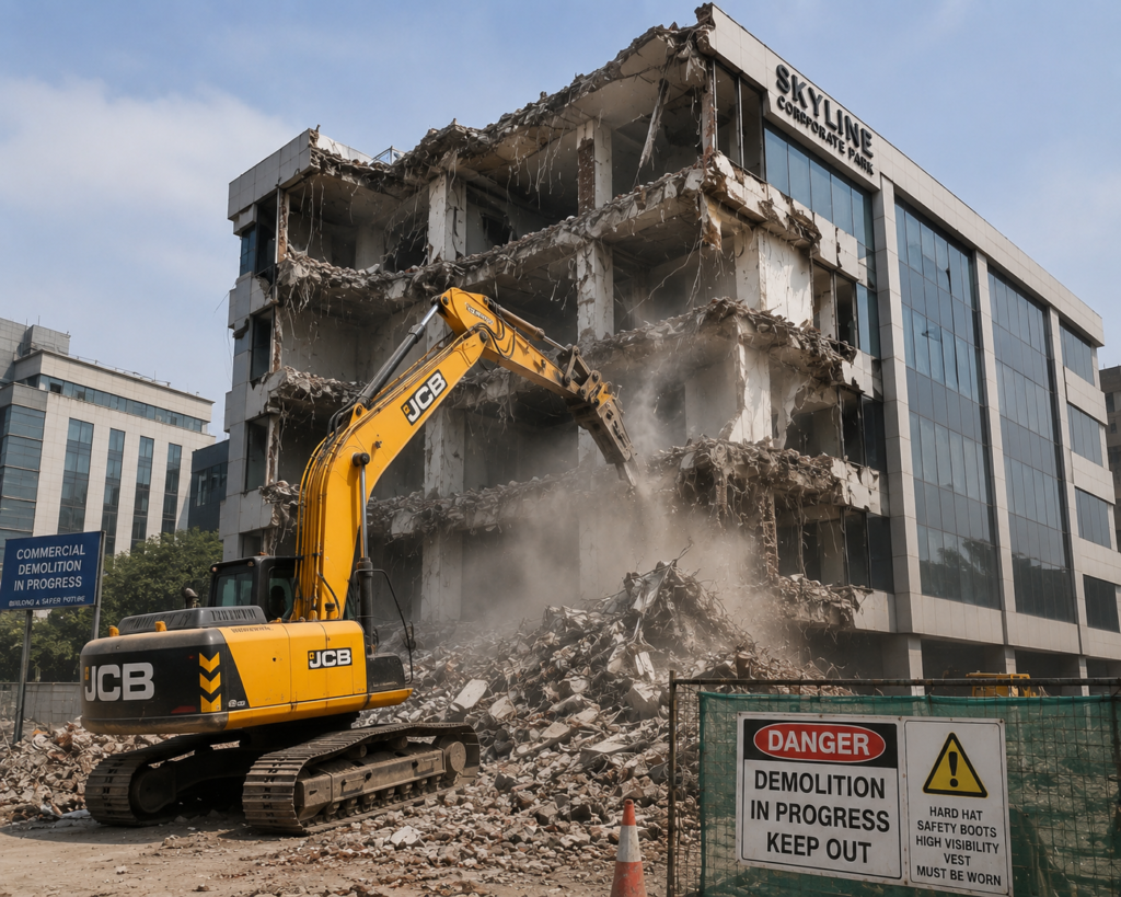 demolition services in dehradun